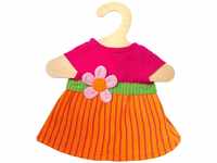Heless 2722 - Fair Trade Kleid Maya, für Puppen, mit Blütenapplikation,...