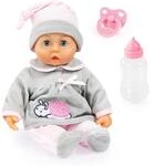 Bayer Design 93824BC Babypuppe interaktiv, Spielpuppe sprechend, weicher...