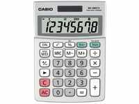 CASIO Tischrechner MS-88ECO, 8-stellig, umweltfreundlich, Währungsumrechnung,