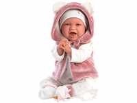 Llorens 1074070 Puppe Mimi, mit blauen Augen und weichem Körper, Babypuppe...