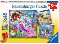 Ravensburger Kinderpuzzle - 08063 Bezaubernde Meerjungfrauen - Puzzle für...
