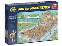 Jan van Haasteren Jumbo Spiele Jan van Haasteren Ab in den Pool - Puzzle 2000...