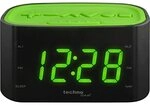 Technoline WT 465 LED Radiowecker mit Tasten im Play-Controller Design, gr&uuml;n