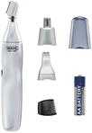 Wahl 5545-2416 Personal Trimmer 3 in 1 Nasen- und Ohrenhaartrimmer-Set, abwaschbar,