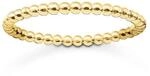 THOMAS SABO Ring 750 Gelbgold Vergoldung, 925 Sterlingsilber
