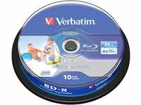 Verbatim BD-R SL Blu Ray Rohlinge, Datalife Blu Ray Disc mit 25 GB...