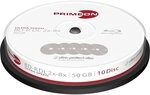 Primeon 2761311 Blu-ray BD-R DL Rohling 50 GB 10 St. Spindel...