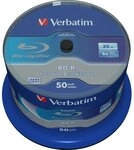 Verbatim BD-R SL Datalife, Blu-Ray-Disk 25 GB - 6-fache Brenngeschwindigkeit -
