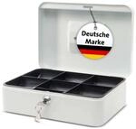 MAUL Geldkassette 3 aus Stahl | abschlie&szlig;bar | M&uuml;nzgeld-Einsatz herausnehmbar | 25
