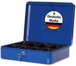 MAUL Geldkassette 4 aus Stahl | abschlie&szlig;bar | M&uuml;nzgeld-Einsatz herausnehmbar | 30