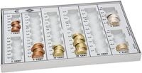 Wedo Geld-Z&auml;hlbrett aus Polystyrol