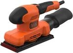 Black+Decker BEW220 Schwingschleifer (150W, Schleifplatten 90 x 187 mm, mit