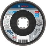 Bosch 1x PRO Metal X571 F&auml;cherschleifscheibe, abgewinkelte Ausf&uuml;hrung f&uuml;r...