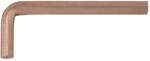 KS Tools 963.1543 BRONZEplus Innensechskant-Winkelstiftschl&uuml;ssel 1/4"