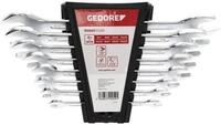 GEDORE red Doppelmaulschl&uuml;ssel Satz, Set 8-teilig, SW 6-22 mm, metrisch, lang,