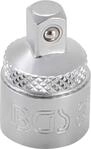 BGS 269 | Steckschl&uuml;ssel-Adapter | Innenvierkant 10 mm (3/8") - Au&szlig;envierkant 6,3