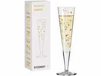 RITZENHOFF 1078202 Champagnerglas 200 ml – Serie Goldnacht Nr. 2 – Edles