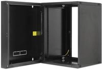 Intellinet 19" Wandverteiler 15HE 72,5x54x60 Schwenkrahmen Flatpack schwarz...