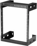 StarTech.com 2-Pfosten 12HE Heavy-Duty Wandmontage Netzwerk-Rack, 19" Open Frame
