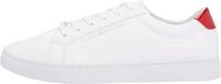 Tommy Hilfiger Damen Cupsole Sneaker Essential Schuhe, Mehrfarbig (Red/White/Blue),
