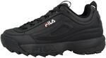 FILA Herren Disruptor men Sneaker, BlackXBlack, 44 EU