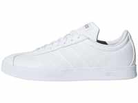 adidas Damen VL Court 2.0 Sneakers, Ftwr White Ftwr White Cyber Met, 42 EU