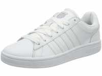 K-Swiss Damen Court Winston Sneaker, White/White, 37.5 EU
