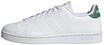 adidas Herren Advantage Shoes, Cloud White / Cloud White / Green, 40 EU