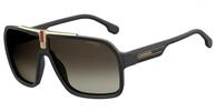 Carrera 1014/S BLACK/GREY BROWN SHADED 64/10/135 Herrenbrillen Sonnenbrillen