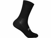 POC Zephyr Merino Sock Mid, Uranium Black, S