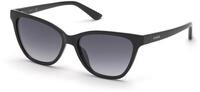 GUESS Damen GU7777 Sonnenbrille, shiny black, 55