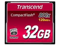 Transcend 32 GB CompactFlash 800 Speicherkarte TS32GCF800