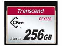 Transcend 256GB CFast 2.0 CFX650 Speicherkarte TS256GCFX650