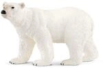 SCHLEICH WILD Life | Eisb&auml;r 14800 | detailgetreue Tierfiguren | Zoo Spielzeug 
