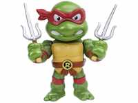 Jada Toys Turtles Raphael Figur aus Die-cast, 10 cm, Sammelfigur, Druckguss,