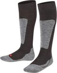 FALKE Unisex Kinder Skisocken Active Ski K Kh Wolle Funktionsmaterial warm dick 1