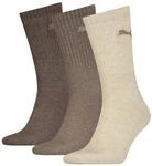Puma Unisex Crew Socken, Brown, 49 EU