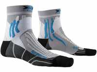 X-Socks Run Speed Two Socks, Pearl Grey/Opal Black, 39-41