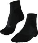 FALKE Herren Laufsocken RU Trail M So Funktionsmaterial antiblasen 1 Paar, Schwarz