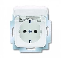 Busch-Jaeger 20EUK-214 BUSC Steckdoseneinsatz SCHUKO 20 EUK-214 Steckdose Mit
