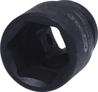 KS Tools 515.1025 1/2" Sechskant-Kraft-Stecknuss, kurz, 25mm