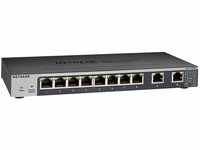 Netgear GS110EMX 8 Port Gigabit/10GbE Ethernet LAN Switch Plus(2x 10G/Multi-Gig,