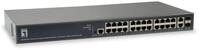 LevelOne 26-Port L3 Lite Managed Gigabit PoE Switch 24 PoE Outputs 185W 2 x SFP/RJ45