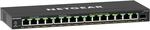 NETGEAR GS316EP Switch 16 Port Gigabit Ethernet LAN PoE Switch Plus (mit 15x...