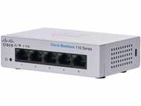 Cisco Business CBS110-5T-D Unmanaged Switch | 5﻿ ﻿GE-Ports | Desktop | Ext.