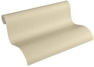 A.S. Cr&eacute;ation PVC-freie Vliestapete Little Stars Tapete Uni 10,05 m x 0,53 m beige