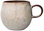 Bloomingville Sandrine Tasse grau 500ml &ndash; Edle Keramik-Kaffeetasse im...