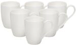 vivo by Villeroy & Boch Basic White Tassen Set, 6 Personen, sp&uuml;lmaschinenfest,
