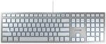CHERRY KC 6000 SLIM FOR MAC, Kabelgebundene Mac-Tastatur (USB-A Anschluss), US-Layout