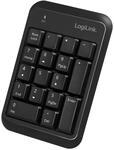 LogiLink ID0201 - Kabelloses (Bluetooth V5.1) Keypad, schwarz
